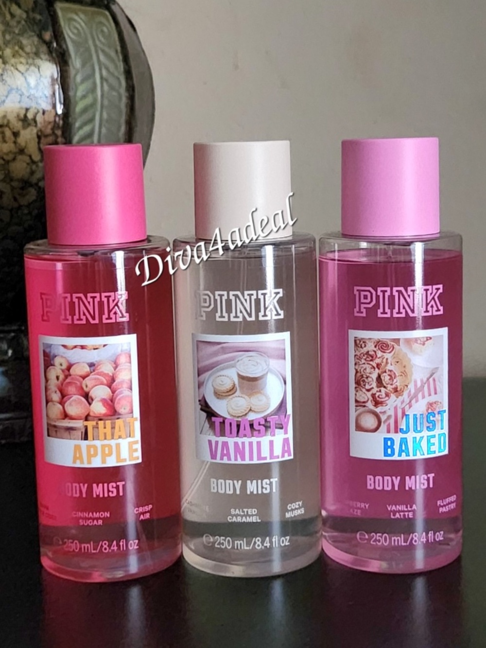 3X Bath & Body Works PINK Victoria’s Secret Fall Scent 8.4 FL OZ Mist Sprays